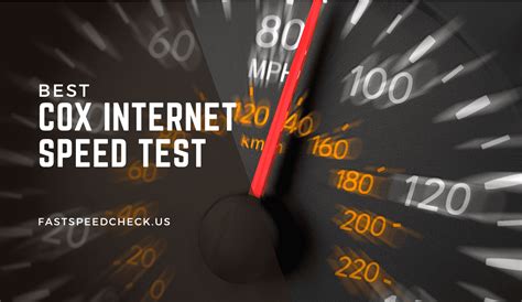 internet speed check cox.